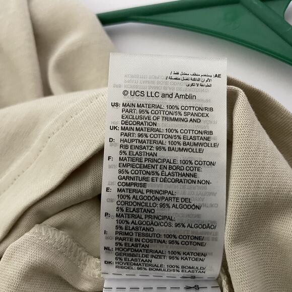 Reebok Jurassic World Stucco Tyrannosaurus Rex Fossil Brown Mens XL Shirt NEW - Picture 11 of 11